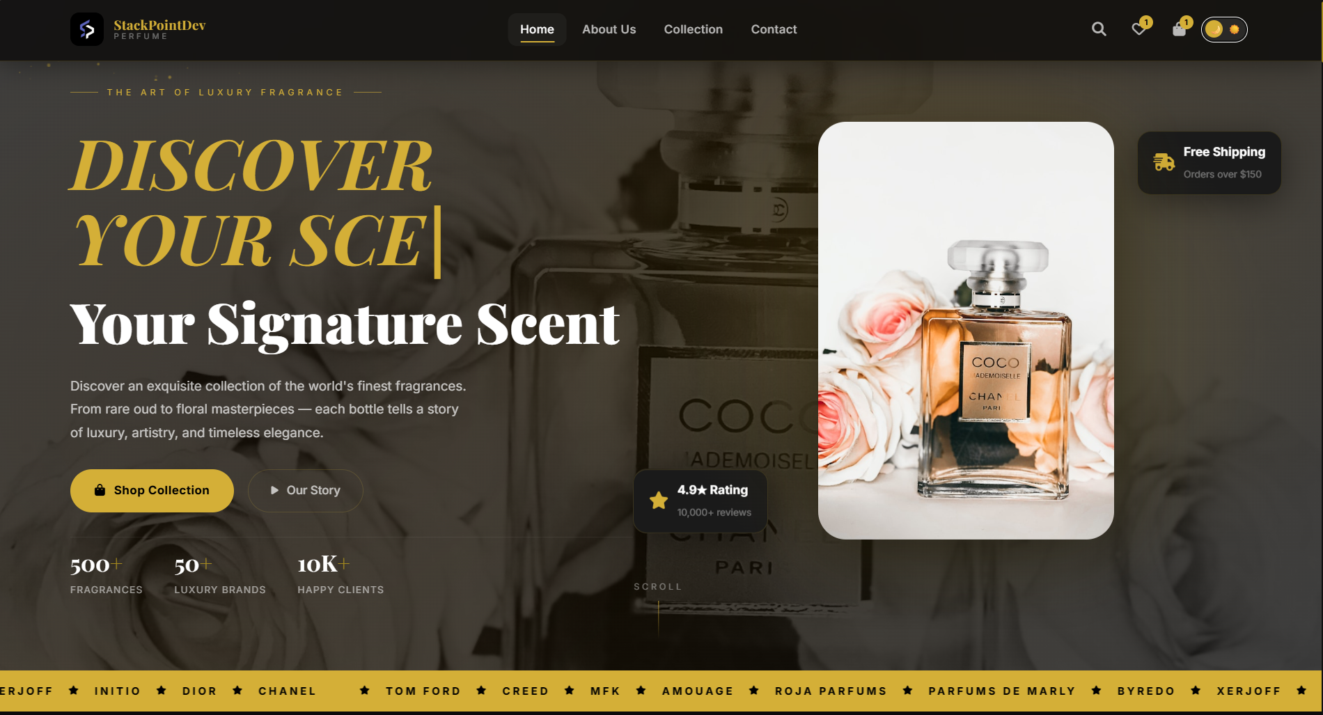 StackPointDev Perfumes